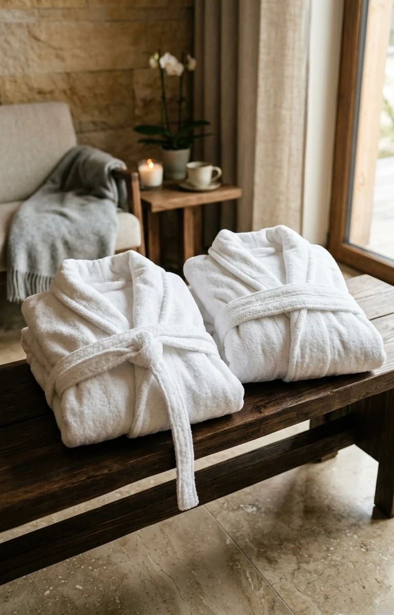 Luksusowe szlafroki i wyposażenie SPA od Cosima